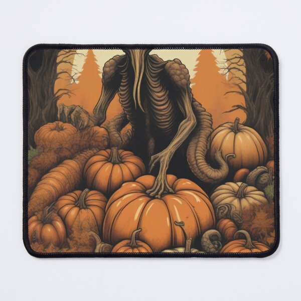 Item preview, Lovecraftian Pilgrim in Pumpkin Patch - Thanksgiving Madness designed and sold by WolfMerrik.