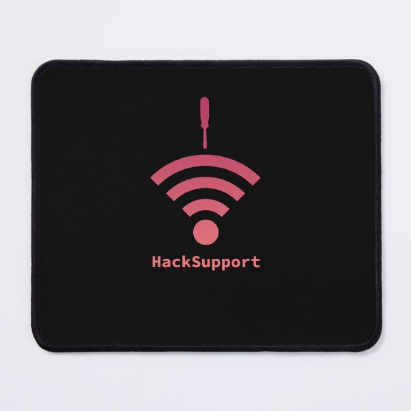 Item preview, Hack-Support: A Cybersecurity Design (Red) designed and sold by McNerdic.