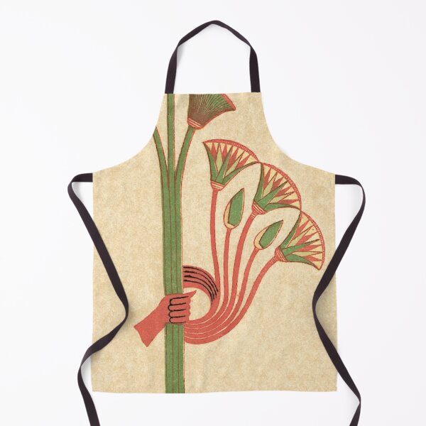Item preview, Egyptian Papyrus Plants and Lotus Flowers designed and sold by Vicky Brago-Mitchell®.