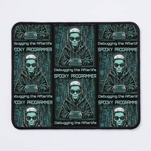 Item preview, Spooky Programmer Debugging the Afterlife  designed and sold by al21ex.