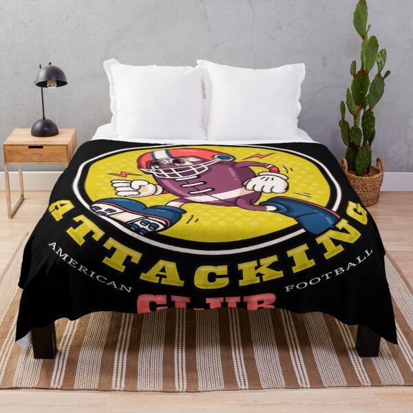Item preview, Attacking Club, American foodball retro mascot designed and sold by Kevyn Adha.