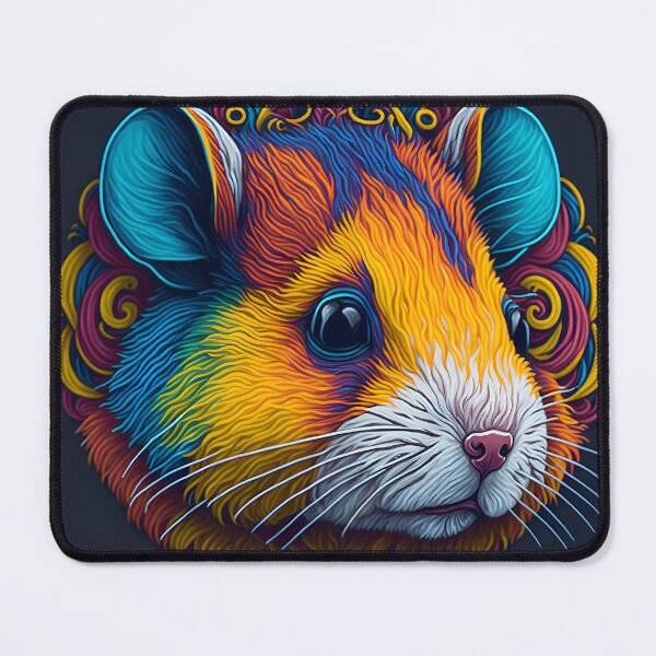 Item preview, "Captivating 2D Vector Art: A Hamster's Head in Exquisite Detail" designed and sold by Best-Art-32.