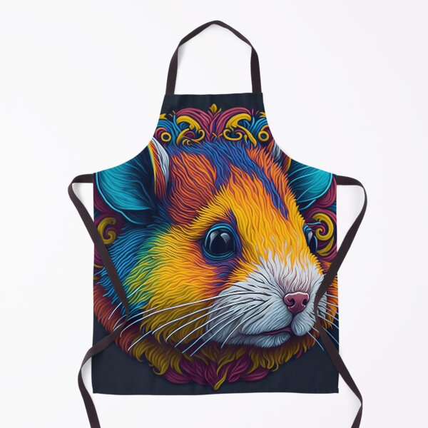 Item preview, "Captivating 2D Vector Art: A Hamster's Head in Exquisite Detail" designed and sold by Best-Art-32.