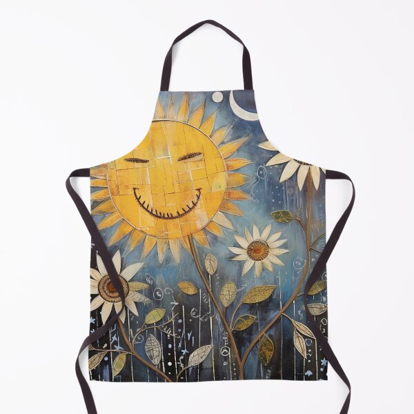 Item preview, Smiling Sunflower Folk Art designed and sold by tomorrowsart.
