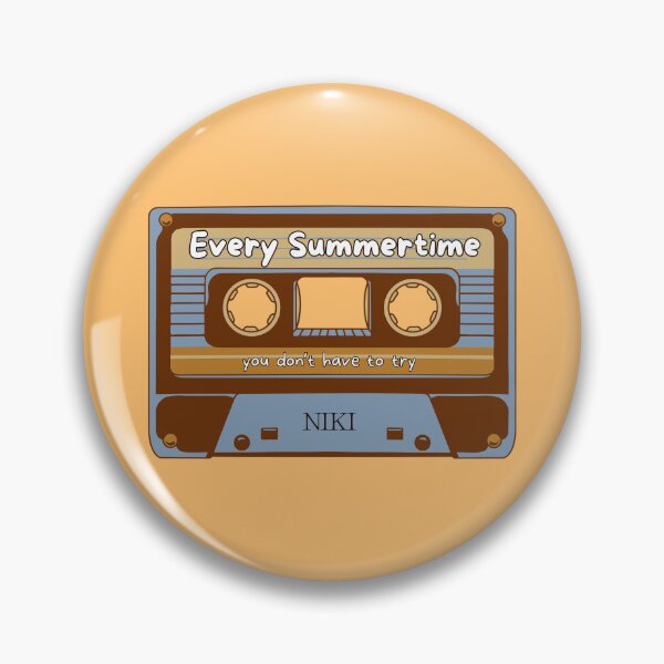 Artikelvorschau, Jeden Sommer Niki-Kassette entworfen und verkauft von Juliet Created.