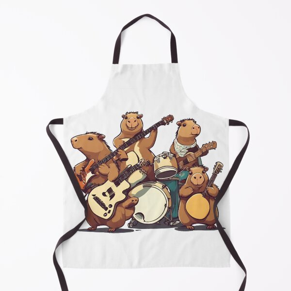 Item preview, Capibaras band designed and sold by SabatStudio.