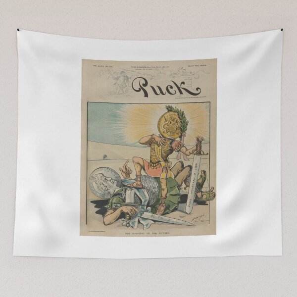 Item preview, Political cartoon puck magazin, Keppler designed and sold by Mirksaz-designs.