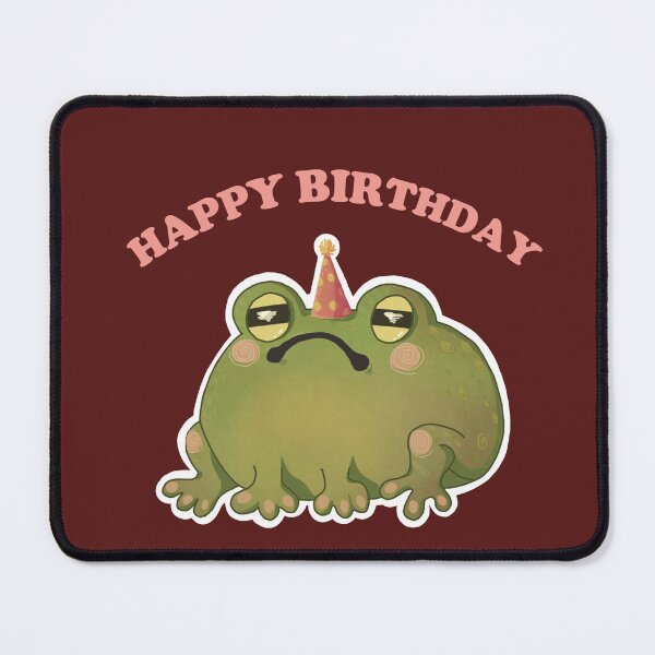 Item preview, BIRTHDAY FROGGIE designed and sold by kitkasz.