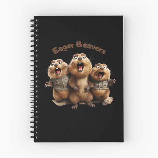 Item preview, Eager Beavers Happy Tune designed and sold by PrzemekJAS.