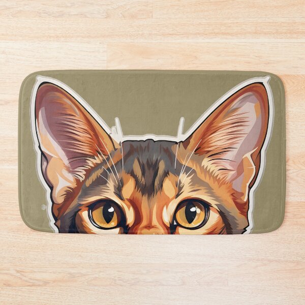 Item preview, Abyssinian cat designed and sold by oilidesing.