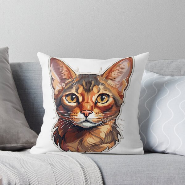 Item preview, Abyssinian cat designed and sold by oilidesing.