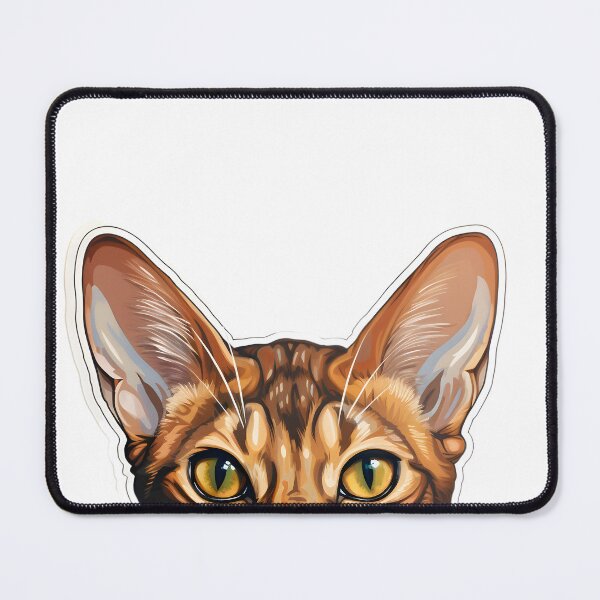 Item preview, Young Abyssinian cat designed and sold by oilidesing.