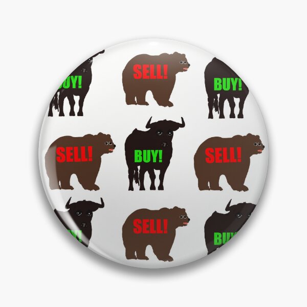 Item preview, Bull and Bear Stockmarket designed and sold by Nigh-designs.