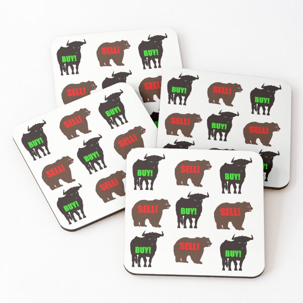 Item preview, Bull and Bear Stockmarket designed and sold by Nigh-designs.