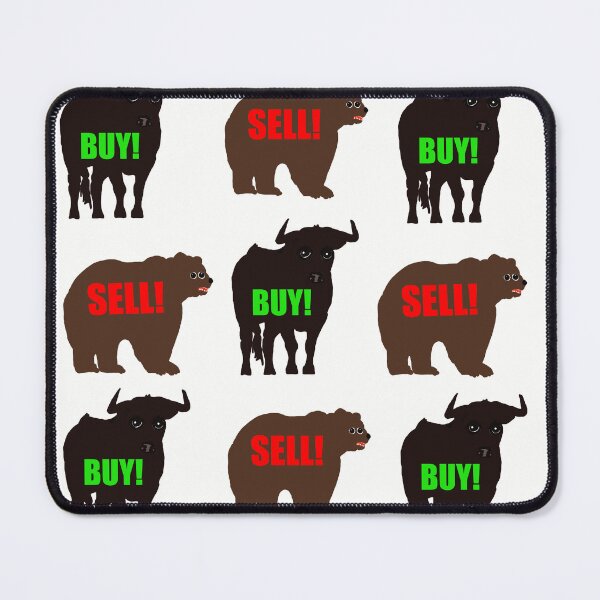 Item preview, Bull and Bear Stockmarket designed and sold by Nigh-designs.