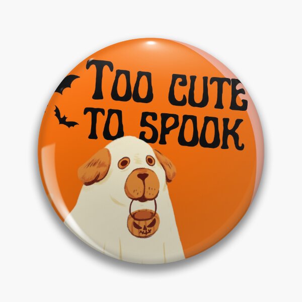 Item preview, Halloween Ghostly Dog Too Cute To Spook designed and sold by 45CreativeClub.
