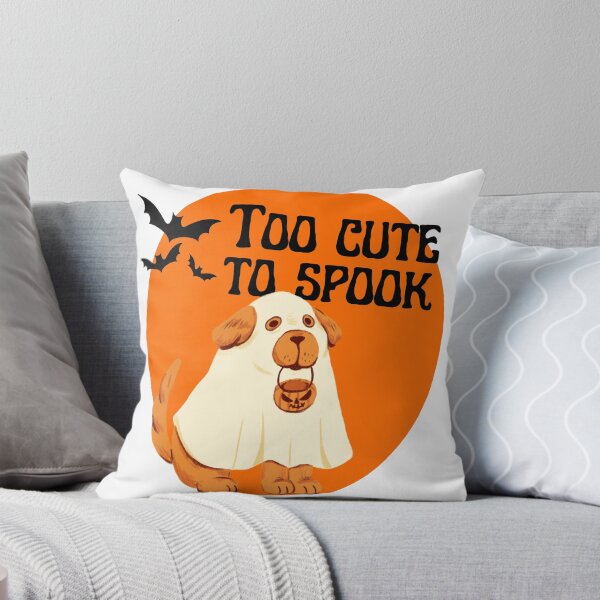 Item preview, Halloween Ghostly Dog Too Cute To Spook designed and sold by 45CreativeClub.