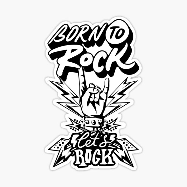 Let's Rock - sticker pack. :: Behance