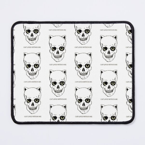 Item preview, Skull Cat Lives Within Me designed and sold by Marigold2121.