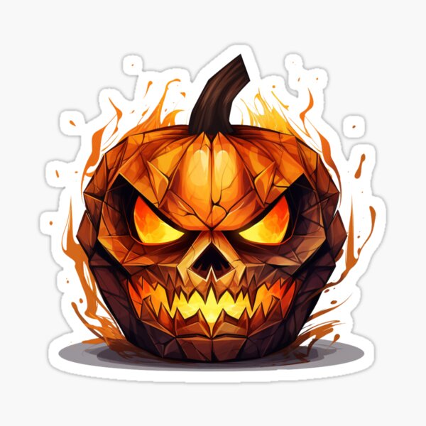 Ghost, Jack-o-lantern, Halloween, Boo! Scary Pumpkin Monster Fire