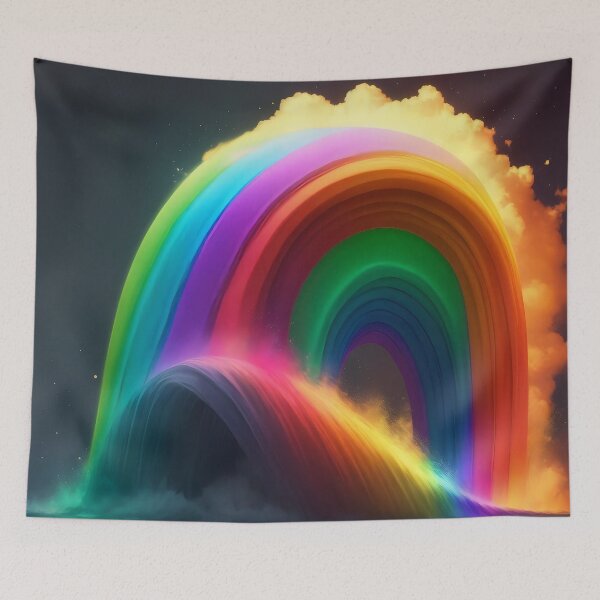 Item preview, Rainbow Curve waves designed and sold by raviolli000.