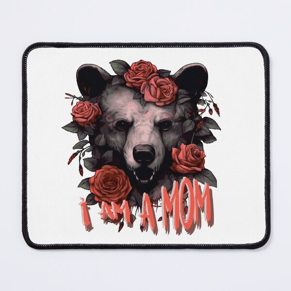 Item preview, Growling bear. Black angry bear. designed and sold by Anastasiia Yurevych.