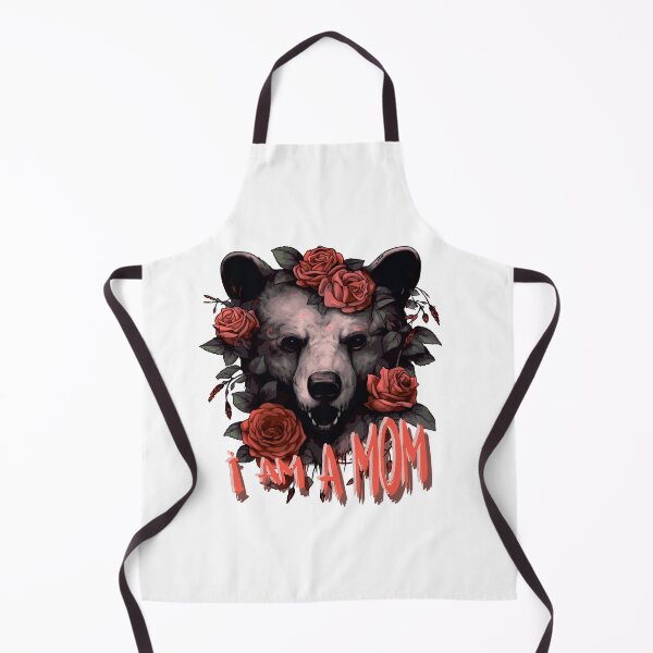 Item preview, Growling bear. Black angry bear. designed and sold by Anastasiia Yurevych.