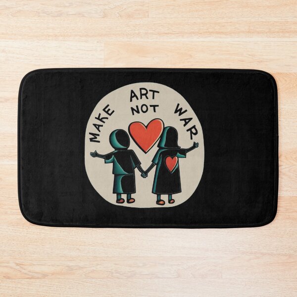 Item preview, Make Art Not War II designed and sold by rayo-art.
