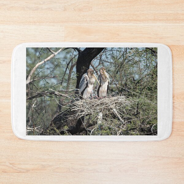 Item preview, Storks in their nest designed and sold by Pravine Chester.
