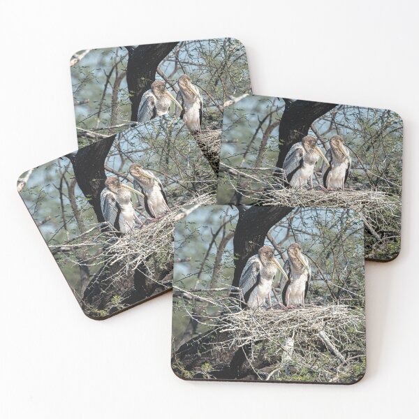 Item preview, Storks in their nest designed and sold by Pravine Chester.