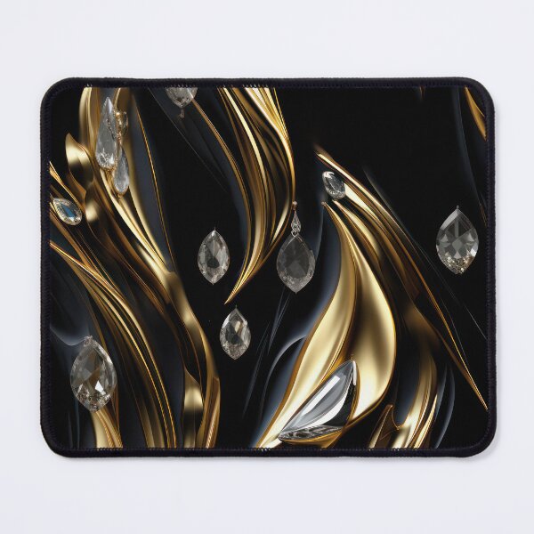 Item preview, Diamonds and Gold jewel pattern designed and sold by E3DArt.