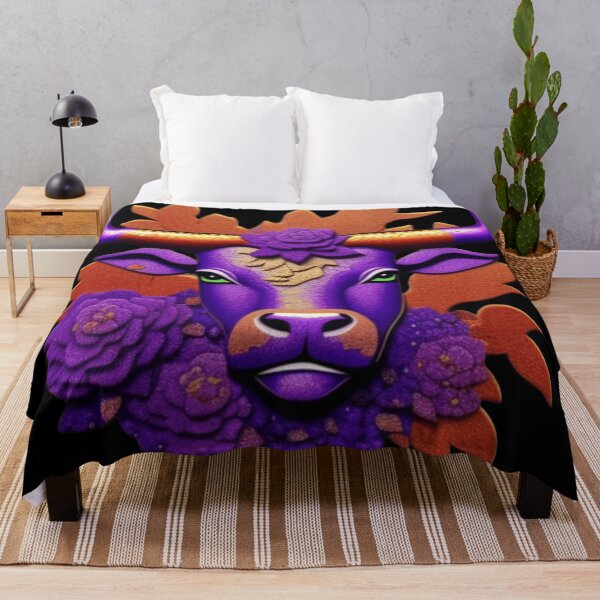Item preview, Purple bull designed and sold by Roxburylane.