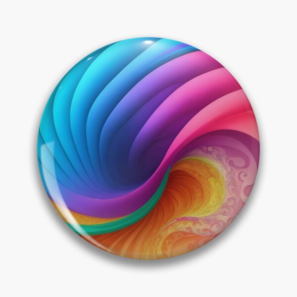 Item preview, Rainbow Swirling Pattern Fluid designed and sold by raviolli000.