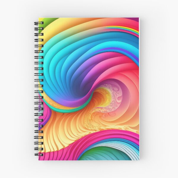Item preview, Rainbow Swirling Pattern Fluid designed and sold by raviolli000.