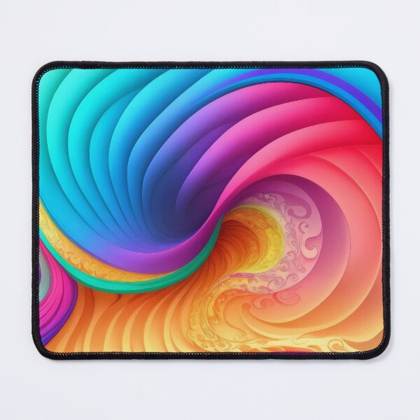 Item preview, Rainbow Swirling Pattern Fluid designed and sold by raviolli000.