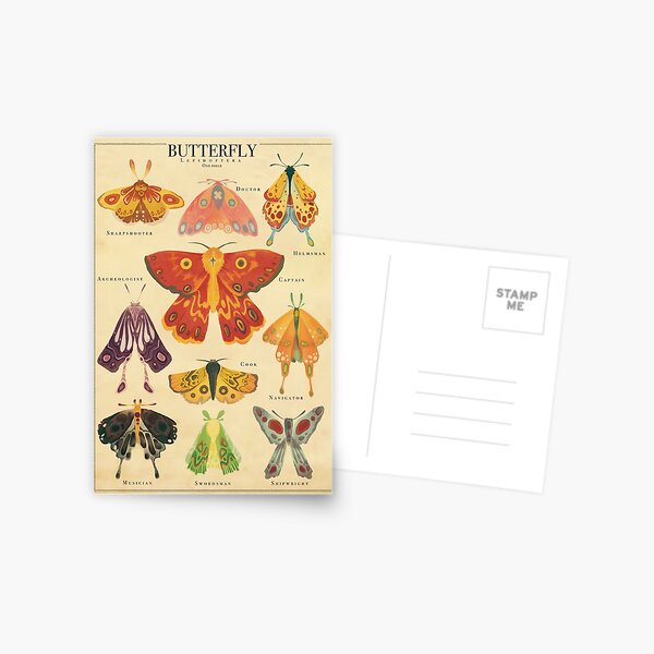 Item preview, One Piece Butterfly Board designed and sold by Rafayellle.