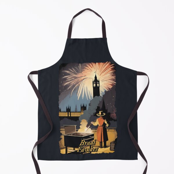 Item preview, Braai Fawkes (#02) [Create a set!] designed and sold by SolidEarthArt.