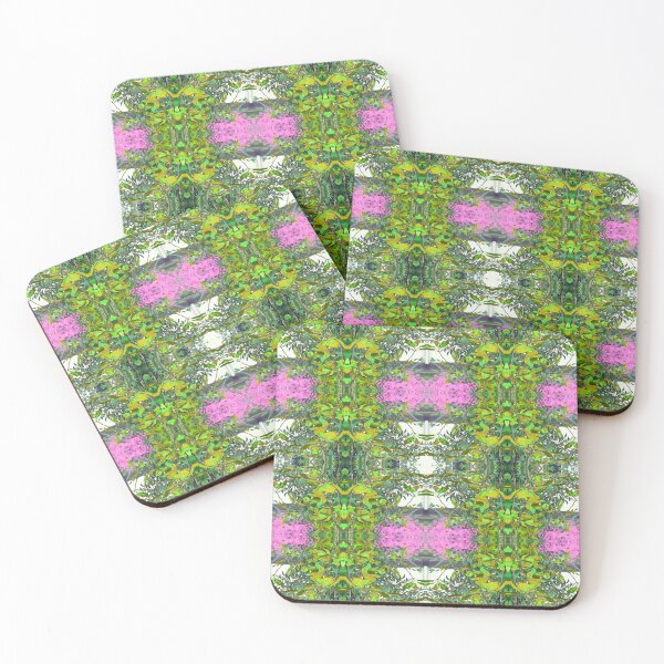 Item preview, Floral Totem Photo Pattern Pink designed and sold by vallisrowe.