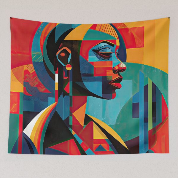Item preview, African Style Bauhaus Design designed and sold by ArtificialGenes.