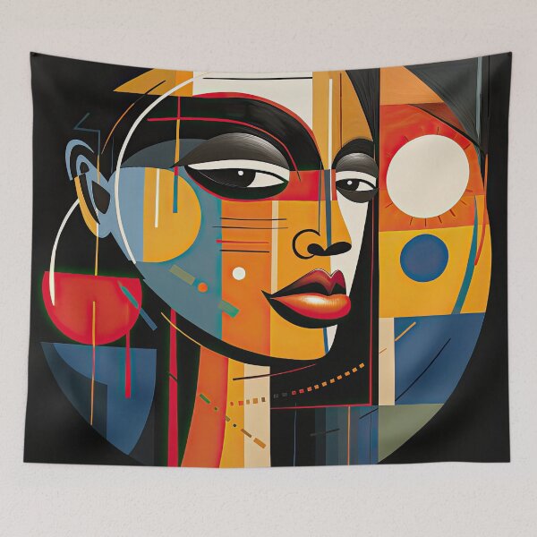 Item preview, African Style Bauhaus Design designed and sold by ArtificialGenes.