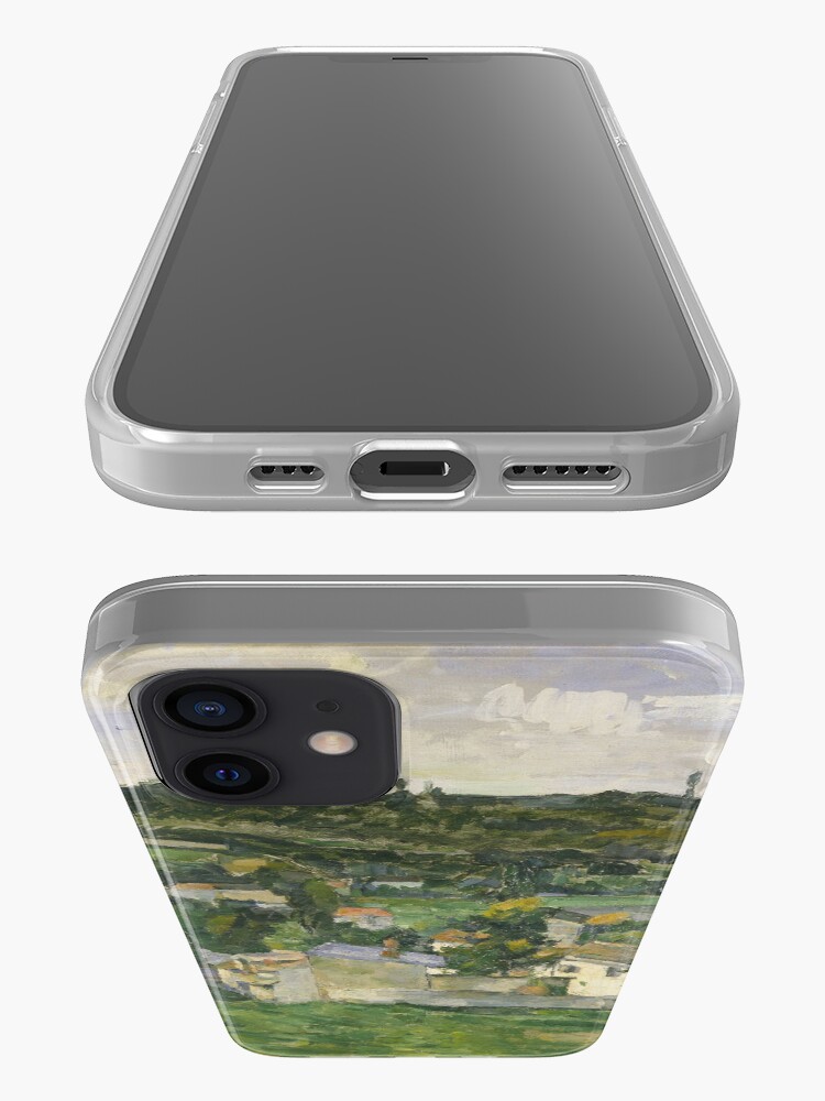 Alternate view of Stolen Art - View of Auvers-sur-Oise by Paul Cezanne iPhone Case & Cover