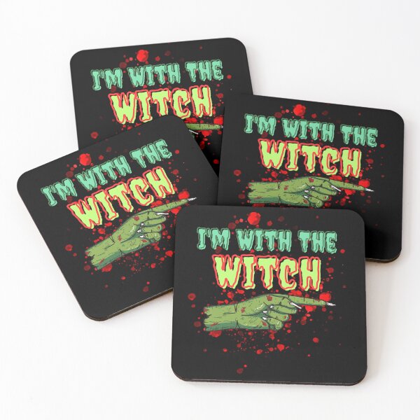 Item preview, I'm With The Witch designed and sold by cocokara999.