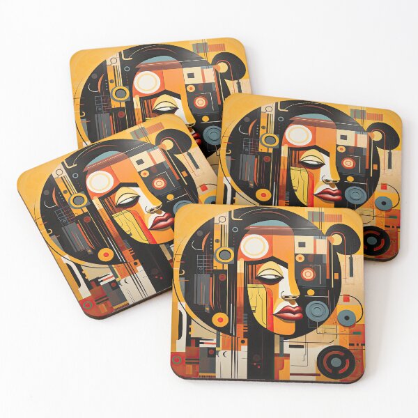 Item preview, African Style Bauhaus Design designed and sold by ArtificialGenes.