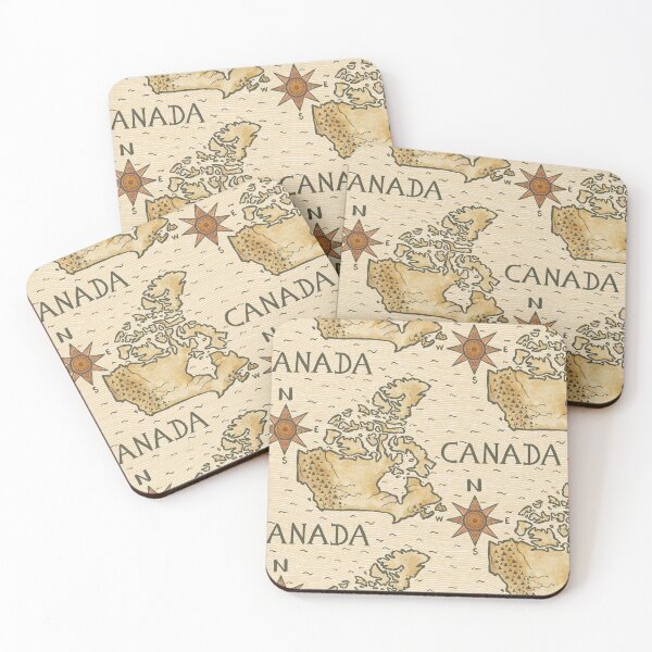 Item preview, Vintage-Style Map of Canada designed and sold by rnmarts.