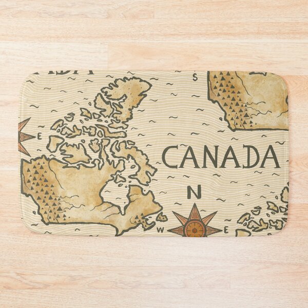 Item preview, Vintage-Style Map of Canada designed and sold by rnmarts.