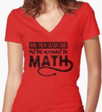 Untitled Women's Fitted V-Neck T-Shirt