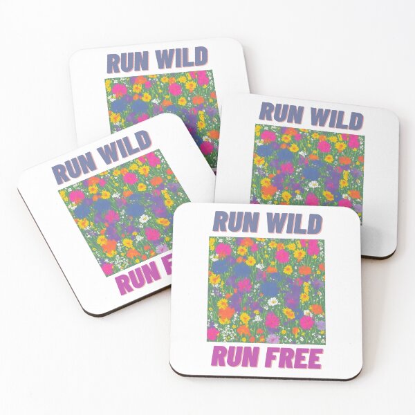 Item preview, Run Wild - Run Free Blooming Barks: Wildflowers Meet Wild Freedom! designed and sold by Thinglish Lifestyle.