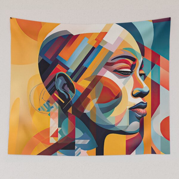Item preview, African Style Bauhaus Design designed and sold by ArtificialGenes.