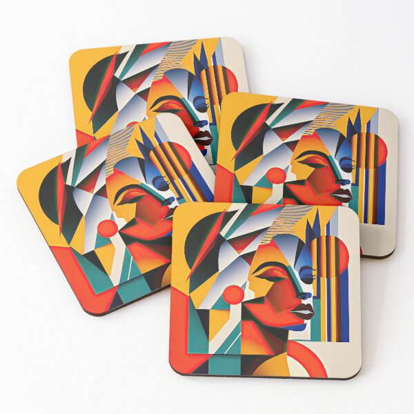 Item preview, African Style Bauhaus Design designed and sold by ArtificialGenes.