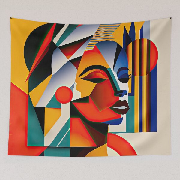 Item preview, African Style Bauhaus Design designed and sold by ArtificialGenes.